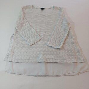 Women's White Sweatshirt